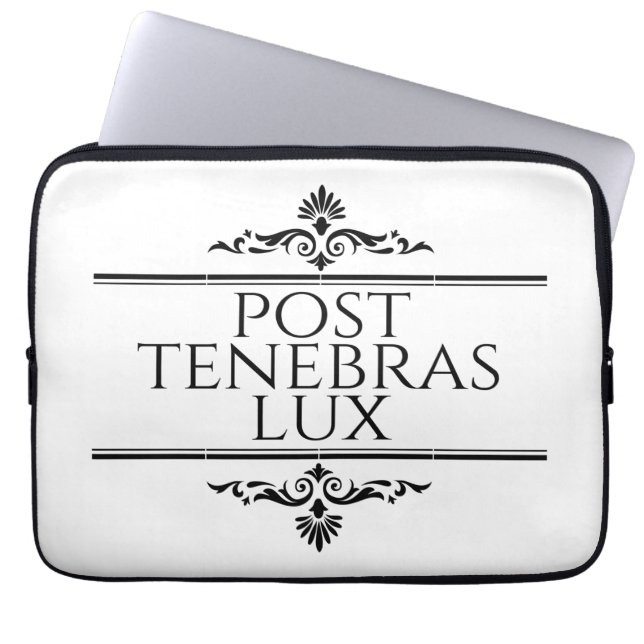 Funda Para Portátil Post Tenebras Lux (Frente)