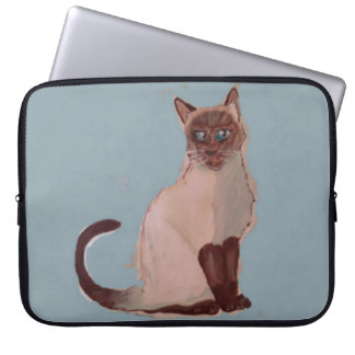 Funda Para Portátil Póster de gato estilizado