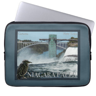 Funda Para Portátil Poster de las Cataratas del Niágara