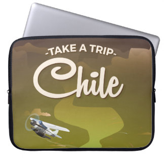 Funda Para Portátil Poster de Viajes Volcánicos de Chile