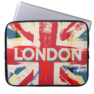 Funda Para Portátil Poster del Sindicato de Londres Vintage