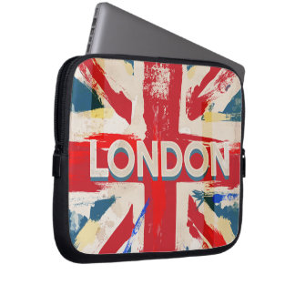 Funda Para Portátil Poster del Sindicato de Londres Vintage