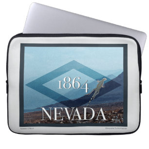 Funda Para Portátil Poster paisajista de Nevada