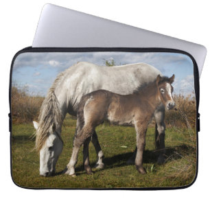 Funda Para Portátil Potro de caballo Camargue con madre