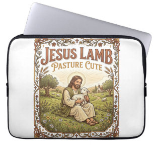 Funda Para Portátil Prado de Cordero de Jesús Lindo Prado de Cordero d