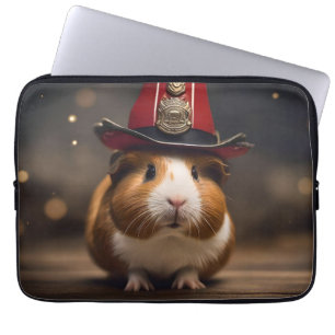 Funda Para Portátil Preparado para el rescate: Cerdo de Guinea en el G
