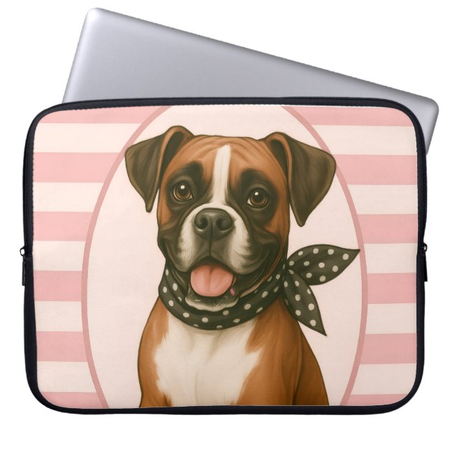 Funda Para Portátil Preppy Boxer (Frente)