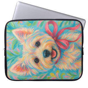 Funda Para Portátil Preppy Westie