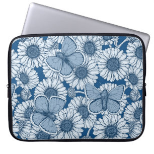 Funda Para Portátil Primavera azul