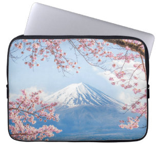 Funda Para Portátil Primavera del lago el mountain el Kawaguchiko