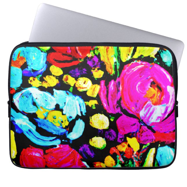 Funda Para Portátil "Primavera Flor" Arte Cuidado. Comprar ahora (Frente)