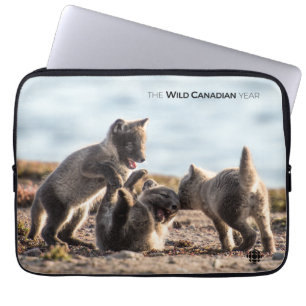 Funda Para Portátil Primavera: Fox ártica
