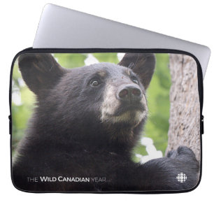 Funda Para Portátil Primavera - Oso negro