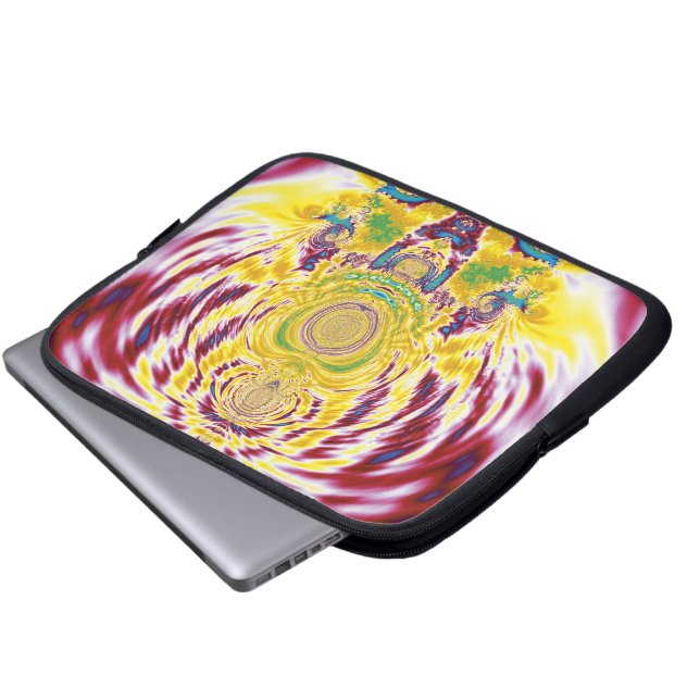 Funda Para Portátil Primavera Roja (Inferior anverso)