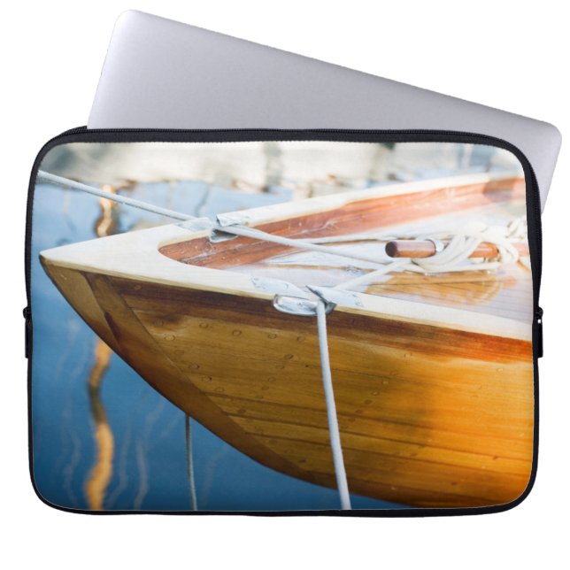 Funda Para Portátil Primer en implicado el barco (Frente)
