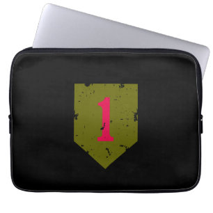 Funda Para Portátil Primera División de Infantería "Big Red One" con p