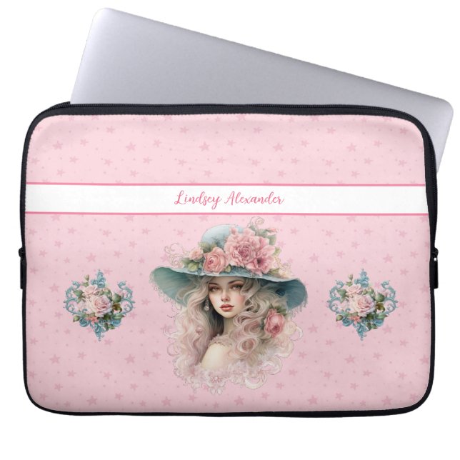 Funda Para Portátil Princesa personalizada (Frente)