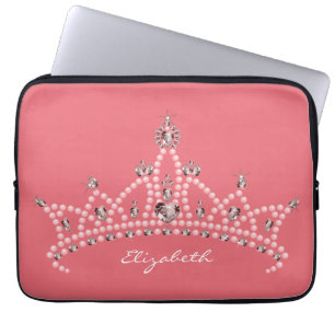 Funda Para Portátil Princesa Tiara Crown Laptop Sleeve (subió)