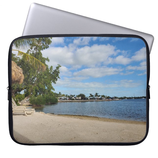 Funda Para Portátil Principales vibraciones de vacaciones al oeste (Frente)