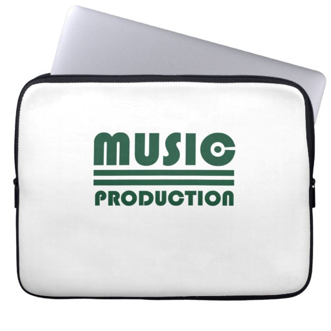 Funda Para Portátil Producción musical (Frente)