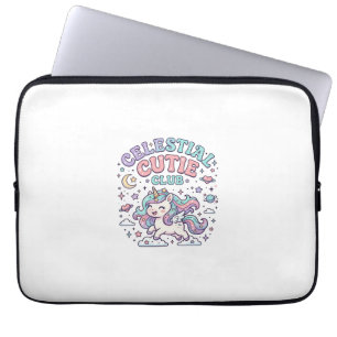 Funda Para Portátil Producto Unicornio Celestial Cutie Club Estilo Ret