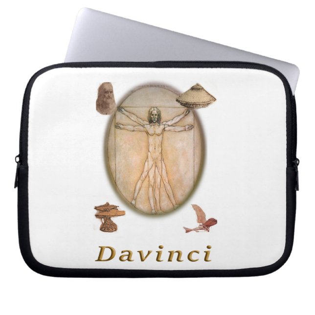 Funda Para Portátil Productos Leonardo Davinci (Frente)