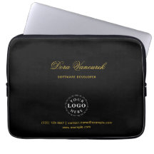 Funda para portátil profesional con texto personal