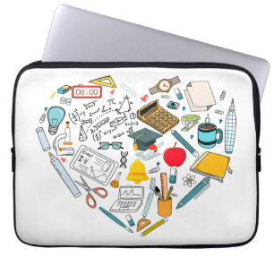 Funda Para Portátil Profesor instructor Profesor de herramientas Coraz