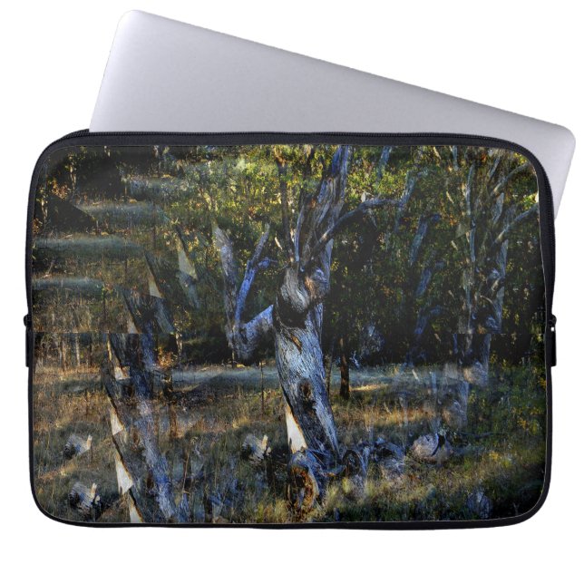 Funda Para Portátil Profundo en el bosque... (Frente)