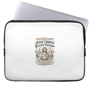 Funda Para Portátil Programa de Boletín de la Iglesia de Jesús Boletín