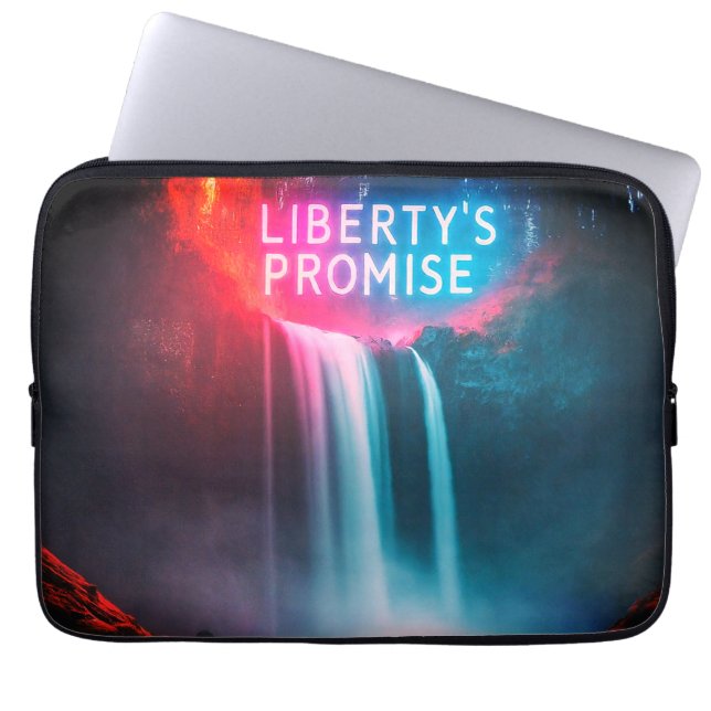 Funda Para Portátil Promesa de libertad (Frente)