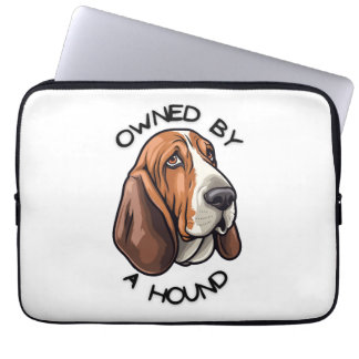 Funda Para Portátil Propiedad de alguien de Basset Hound