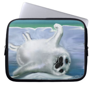 Funda Para Portátil Proteger nuestras focas de la caza - Arte de vida