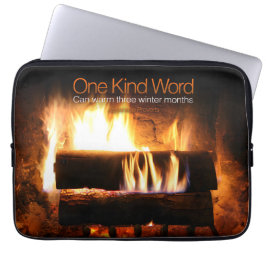 Funda Para Portátil Proverbio Inspirador japonés "bondad"