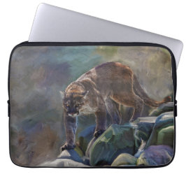 Funda Para Portátil Prowling Cougar Mountain Lion Art Design