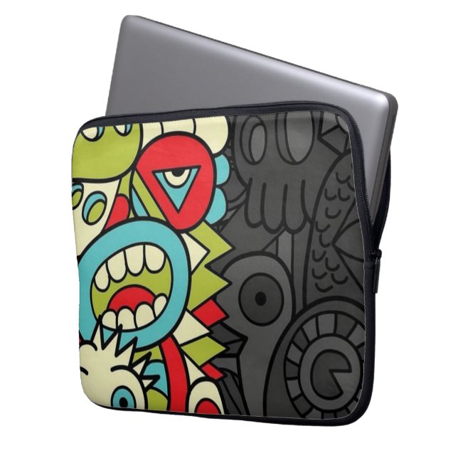 Funda Para Portátil Psychedelic Patterns (Anverso izquierdo)
