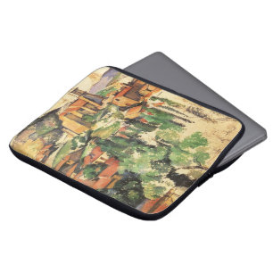 Funda Para Portátil Pueblo de Gardanne por Paul Cezanne, Arte Antiguo