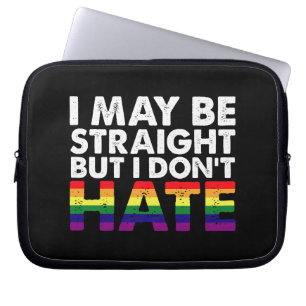 Funda Para Portátil Puede que sea heterosexual pero no odio a la comun