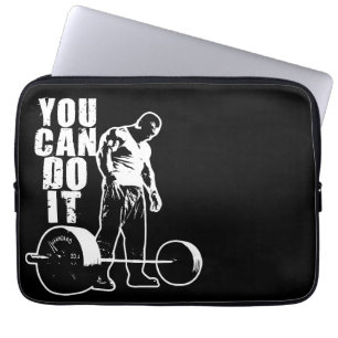 Funda Para Portátil PUEDES HACERLO. Motivación del entrenamiento de Le
