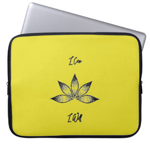 Funda Para Portátil Puedo Inspirador Determinación Lotus