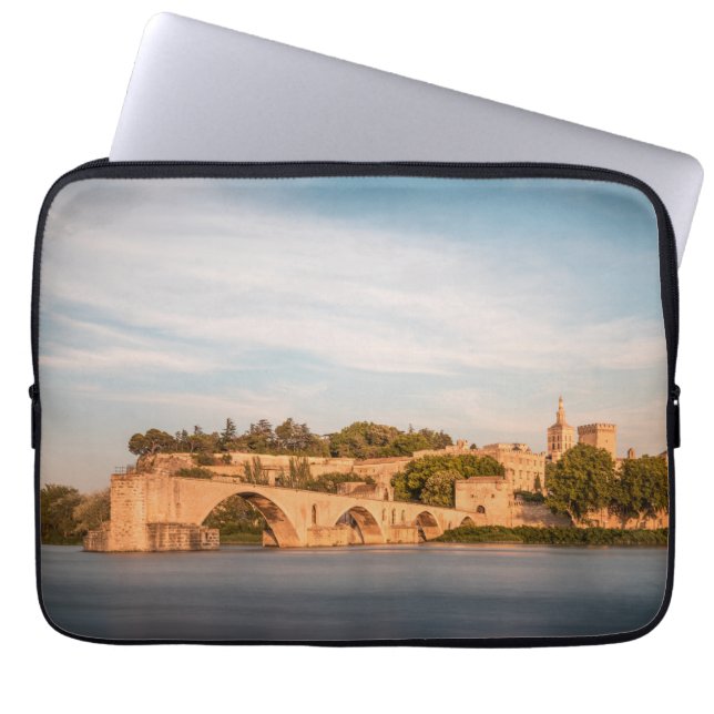 Funda Para Portátil Puente Avignon Francia (Frente)
