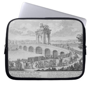Funda Para Portátil Puente de Augustus encendido vía Flaminia, cerca