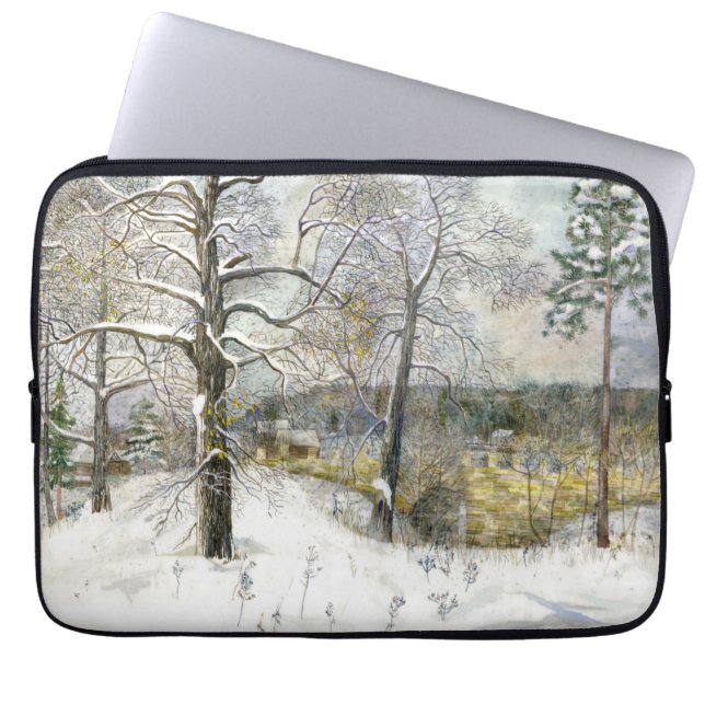 Funda Para Portátil puente de invierno (Frente)