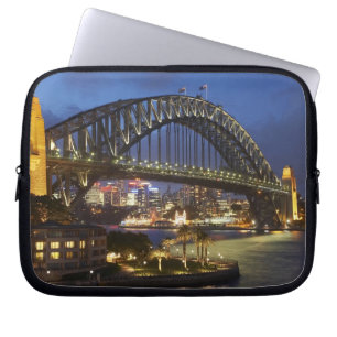Funda Para Portátil Puente de Sydney Harbour y Hotel Park Hyatt Sydney