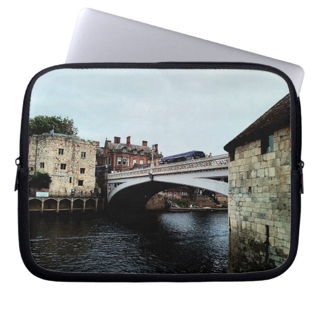 Funda Para Portátil Puente de York (Frente)
