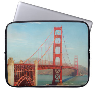 Funda Para Portátil Puente dorado