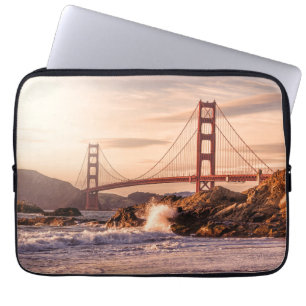Funda Para Portátil Puente Golden Gate de Baker Beach