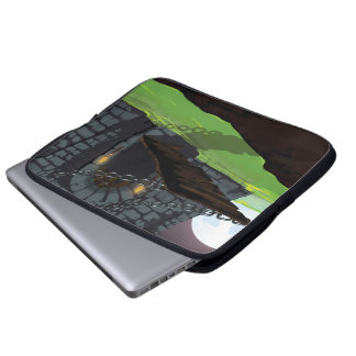 Funda Para Portátil Puente levadizo del castillo y Moat