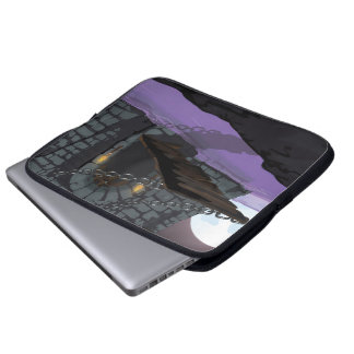 Funda Para Portátil Puente levadizo del castillo y Moat