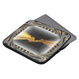 Funda Para Portátil Puerta de enlace de warp opulento oro líquido y ne